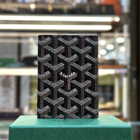 goyard card holder white|goyard saint marc card holder.